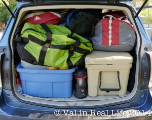 packed subaru