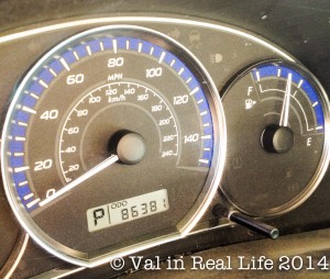 subaru gauges